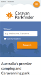 Mobile Screenshot of caravan-parkfinder.com.au
